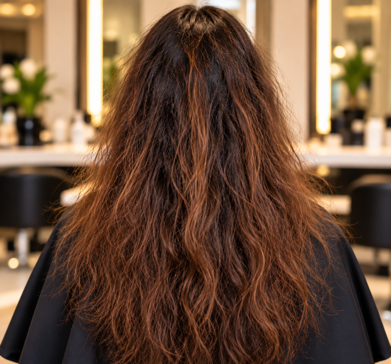 Before hair