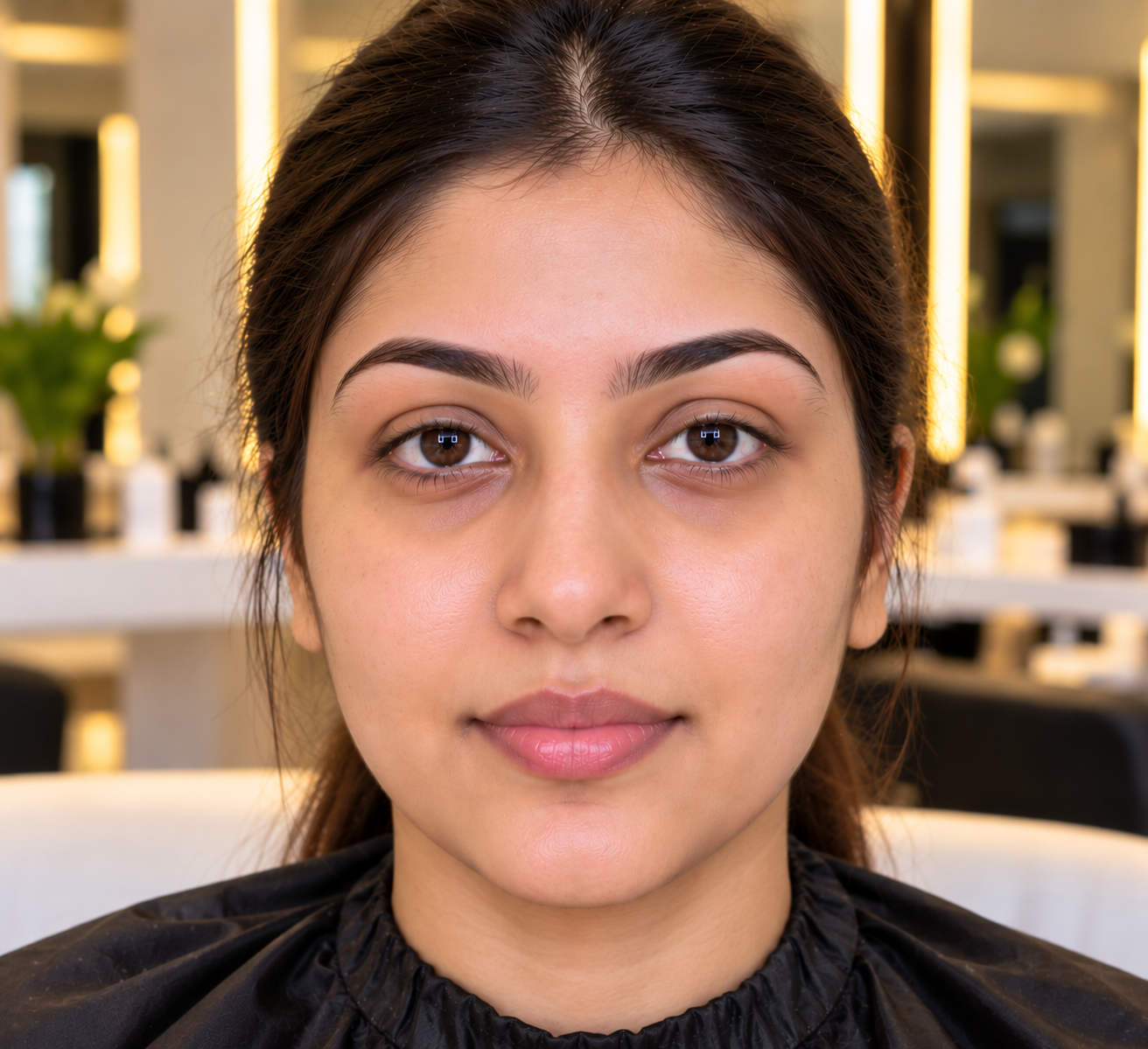 After Eyebrow Shaping