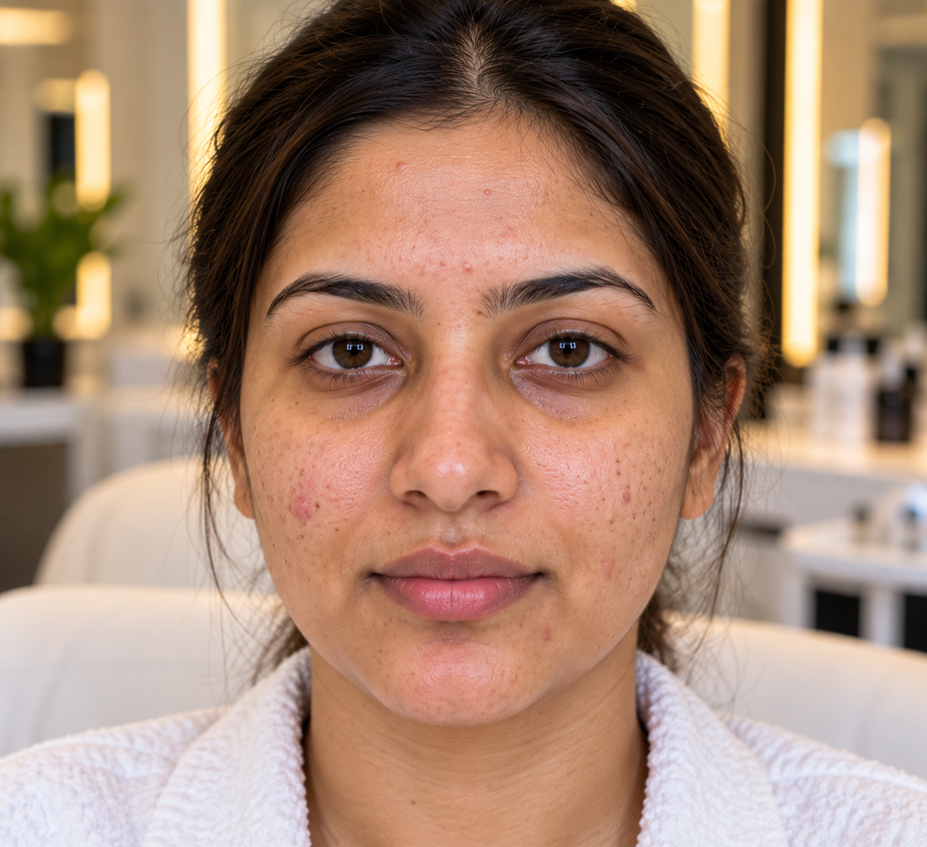 Before Skin Treatment